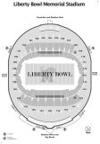 Liberty Bowl Stadium Seating Chart